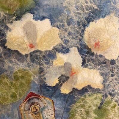 Original Watercolor Collage