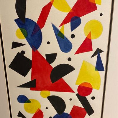 Chaos Original Watercolor Painting