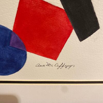 Chaos Original Watercolor Painting