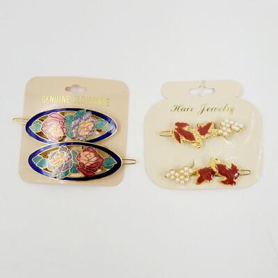 VINTAGE BARRETT SETS INCLUDING CLOISONNE SET