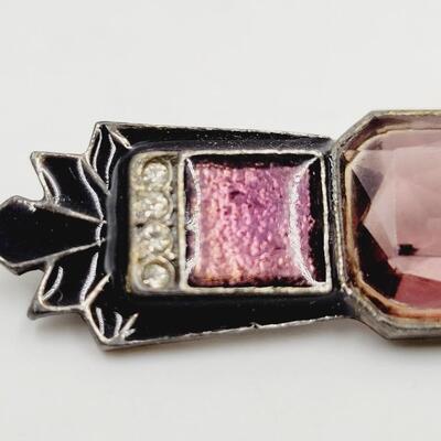 VINTAGE DARK TONED BROOCH