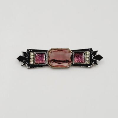 VINTAGE DARK TONED BROOCH