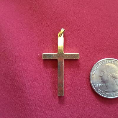 Gold Cross Pendant
