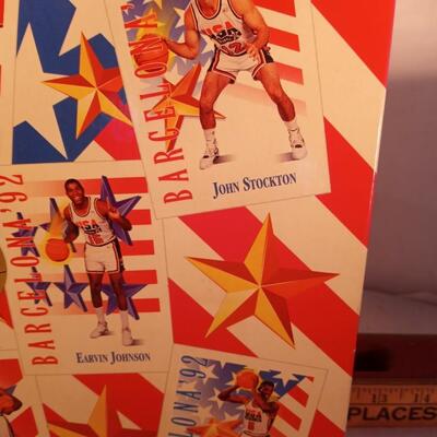 USA Basketball Team 200 Piece Jigsaw Puzzle Barcelona 1992 new in box unopened -- upld 2/1