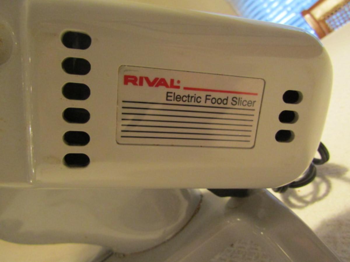 Rival Electric Food Slicer Model 1030/7