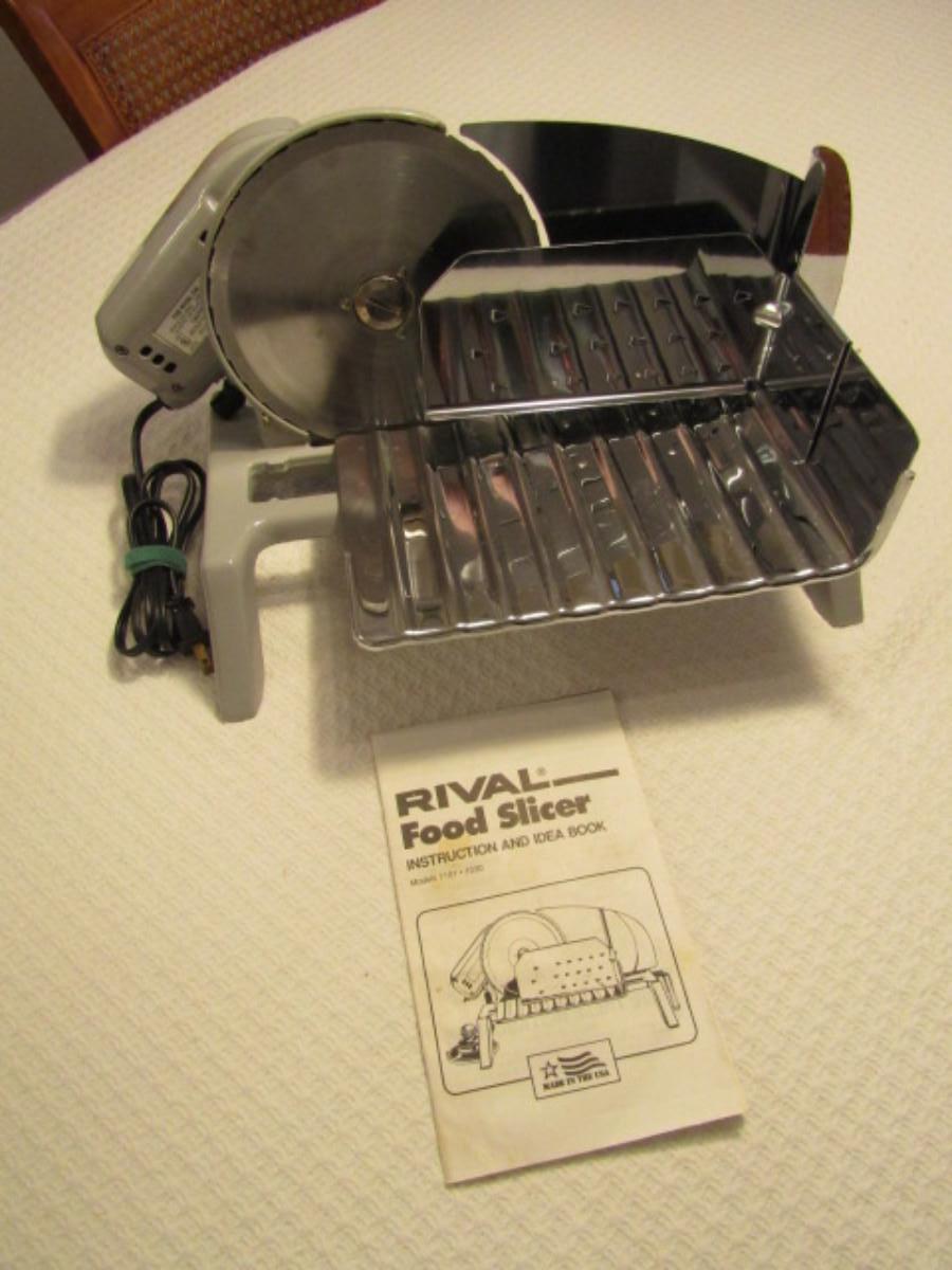 Rival Electric Food Slicer Model 1030/7