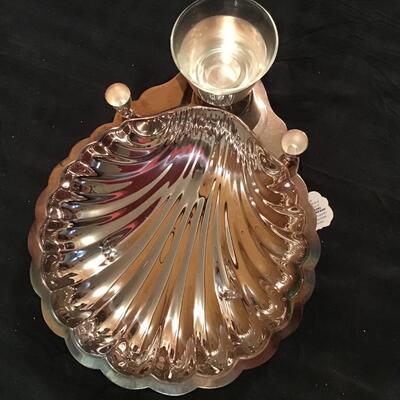 94 - Rogers Silver Shell Dish