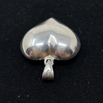 925 STERLING SILVER HEART PENDANT