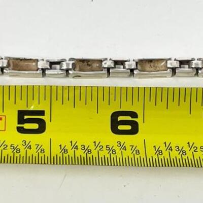 MOTHER OF PEARL & STERLING SILVER? BRACELET