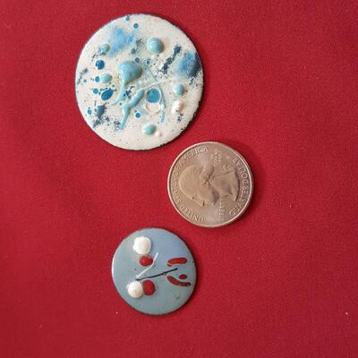 Collection of Enamel on Copper Artist Pieces