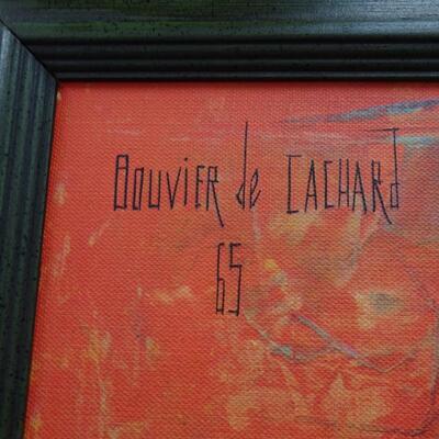 LOT 561  BOUVIER DE CACHARDT PRINT