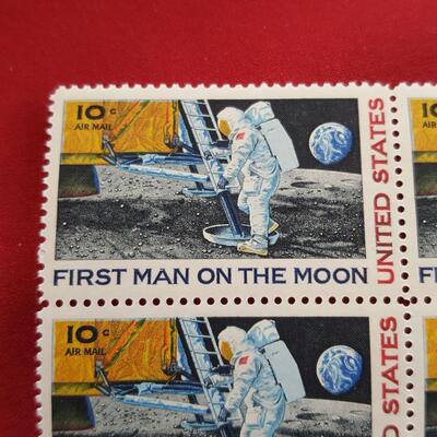First Man on the Moon Stamps