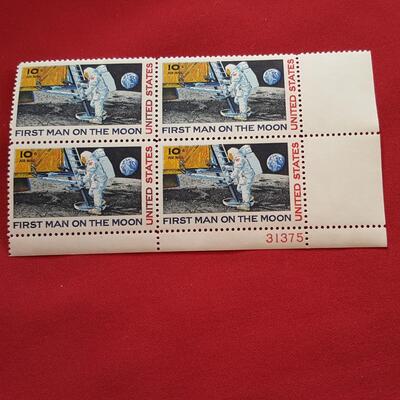 First Man on the Moon Stamps