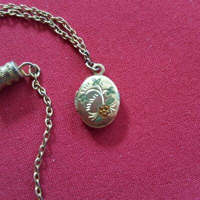 Pair of Gold Colored Necklaces