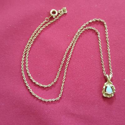 Pair of Gold Colored Necklaces