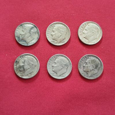 Six Silver Dimes