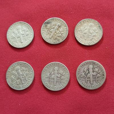 Six Silver Dimes