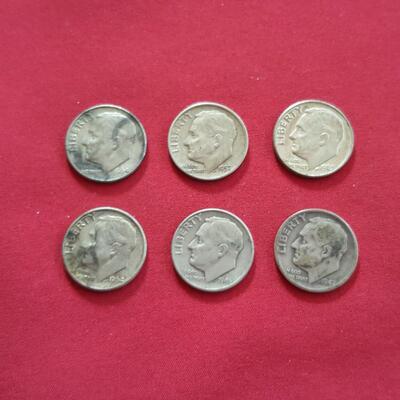 Six Silver Dimes