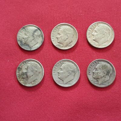 Six Silver Dimes