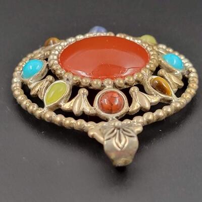 THAILAND COLORFUL METAL PENDANT