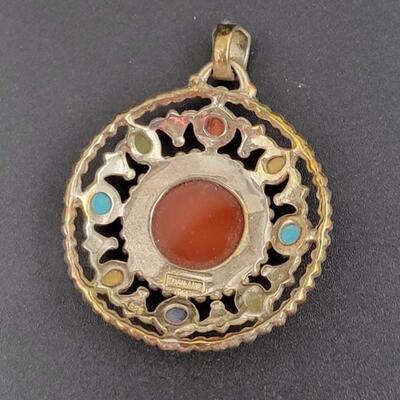 THAILAND COLORFUL METAL PENDANT