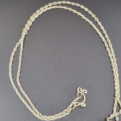 STERLING SILVER â€œGODDESS NEILLOâ€ NECKLACE - MARKED â€œMACBIN SIANâ€