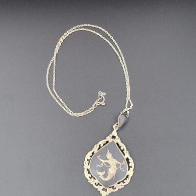 STERLING SILVER â€œGODDESS NEILLOâ€ NECKLACE - MARKED â€œMACBIN SIANâ€