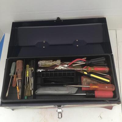 T804 Tool Box, Tools & Hardware Lot
