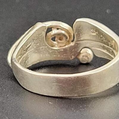 925 STERLING SILVER SWIRL RING