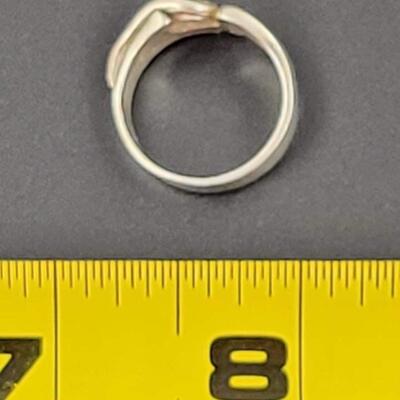 925 STERLING SILVER SWIRL RING