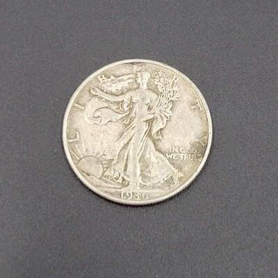 WALKING LIBERTY 1936 SILVER HALF DOLLAR