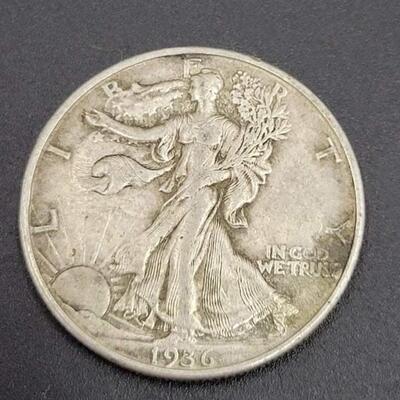 WALKING LIBERTY 1936 SILVER HALF DOLLAR