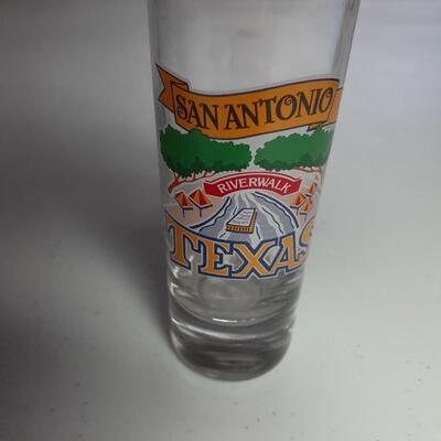 Vintage San Antonio Texas shot glass