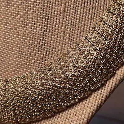 Lot 44 Vintage "Statement" Necklace Nubby Textured Links