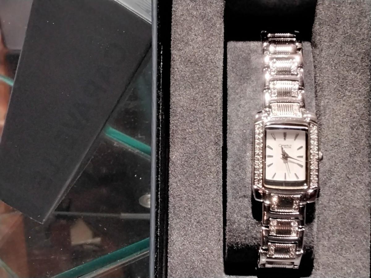 Bulova women's rectangle watch top