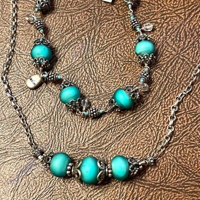 Lot 49 New With Tag Necklace & Bracelet Set by Raen Toggle Charms