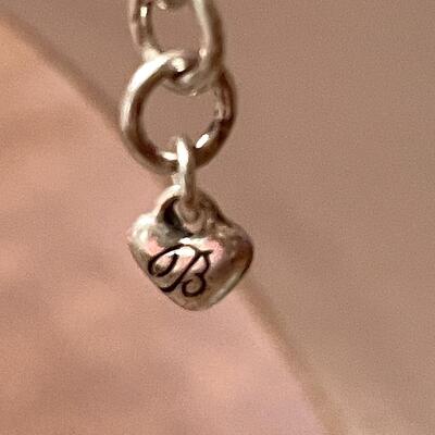 Lot 52 Brighton Heart Twist & Turn Pendant Into Oval Clasp Marked 925
