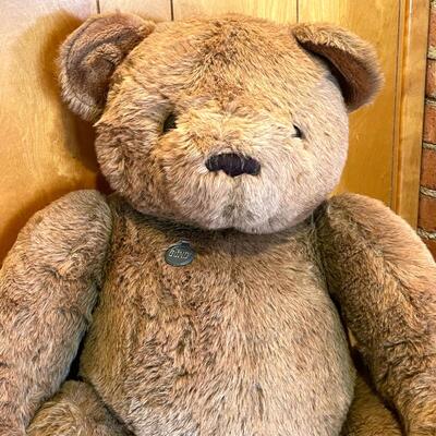 Lot 54 Giant Gund Teddy Bear Jointed Large Plush Stuffed Animal 24" Sitting down