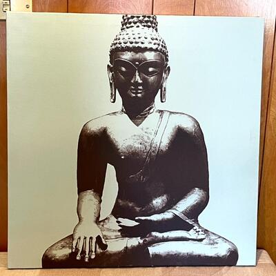 Lot 56 Buddha Print on Canvas 24x24 Stretched on Frame