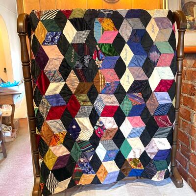 Lot 59 Antique Friendship Quilt Flannel Back 57x69