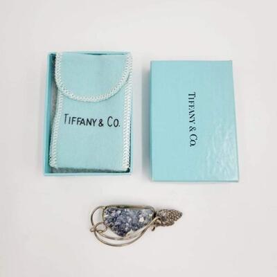 TIFFANY & CO 925 STERLING SILVER PENDANT BROOCH