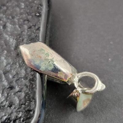 COLORFUL GEOMETRIC GLASS PENDANT