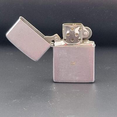 ZIPPO SILVER METAL LIGHTER