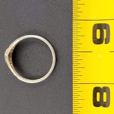 VINTAGE 925 STERLING SILVER FILIGREE RING
