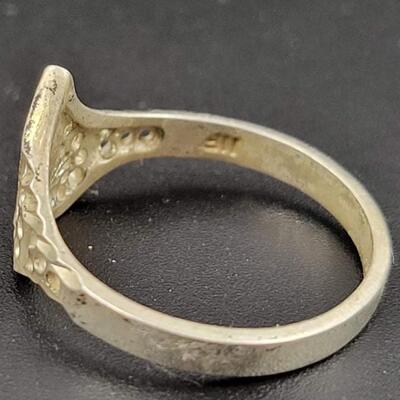 VINTAGE 925 STERLING SILVER FILIGREE RING