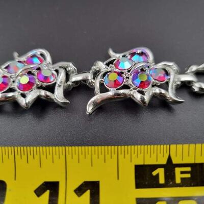 VINTAGE SARAH COVENTRY RHINESTONE BRACELET