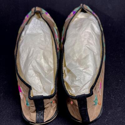 Pair of Charming Antique Chinese Slippers