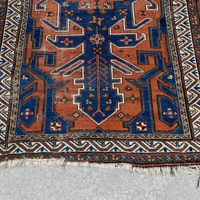 Antique Area Kazak Rug - Region of Caucasus