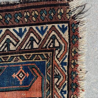 Antique Area Kazak Rug - Region of Caucasus