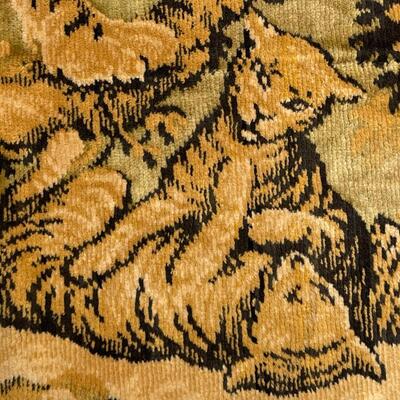 Vintage Tiger and Cubs tapestry